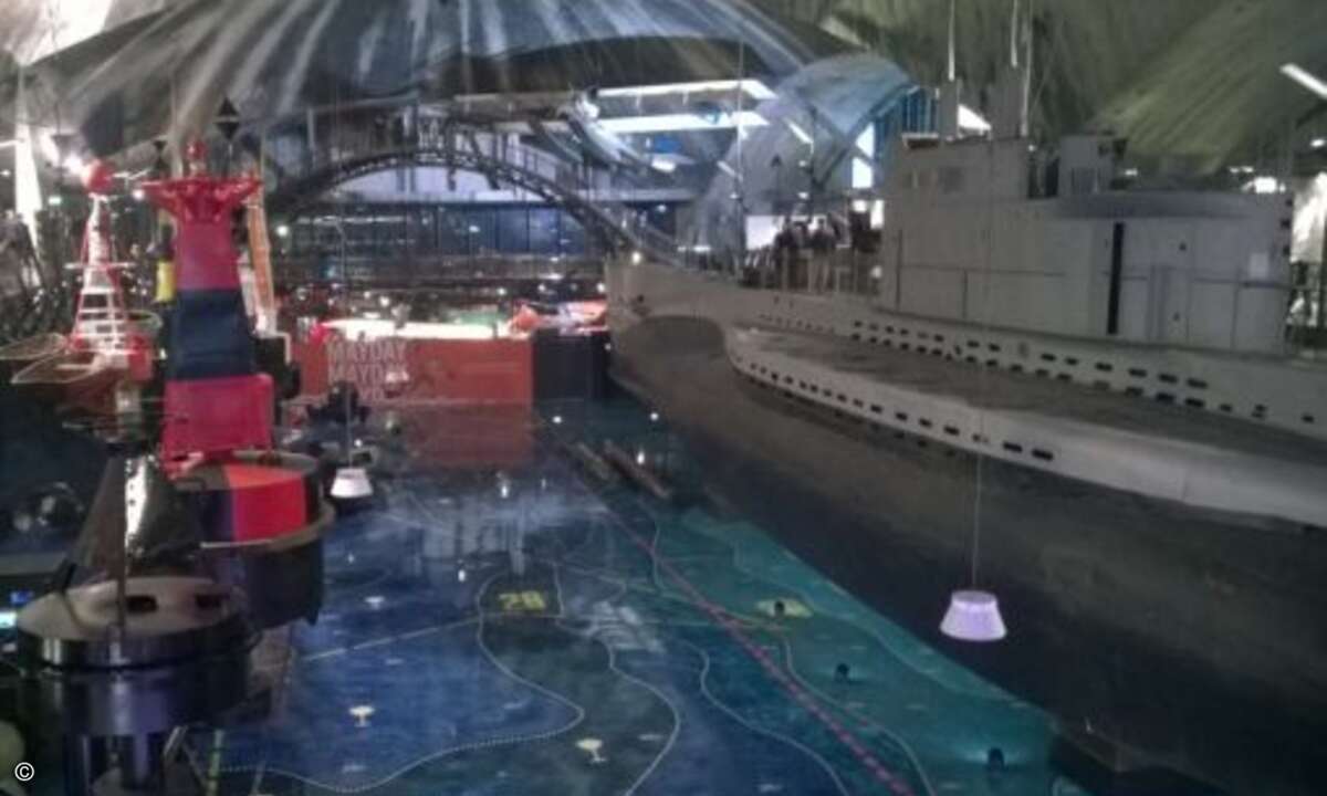 … mit der »Lembit« ein komplettes U-Boot beherbergt, … (Foto: CRN)