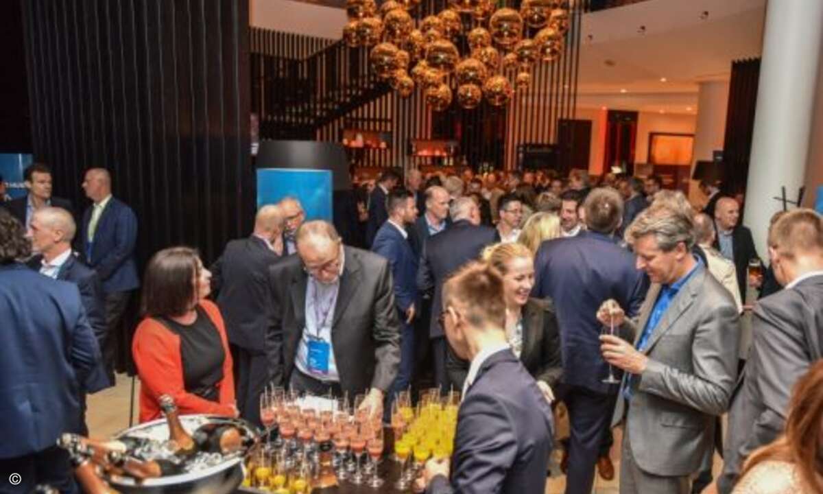 … wo noch lange gefeiert wurde (Foto: NetApp)
