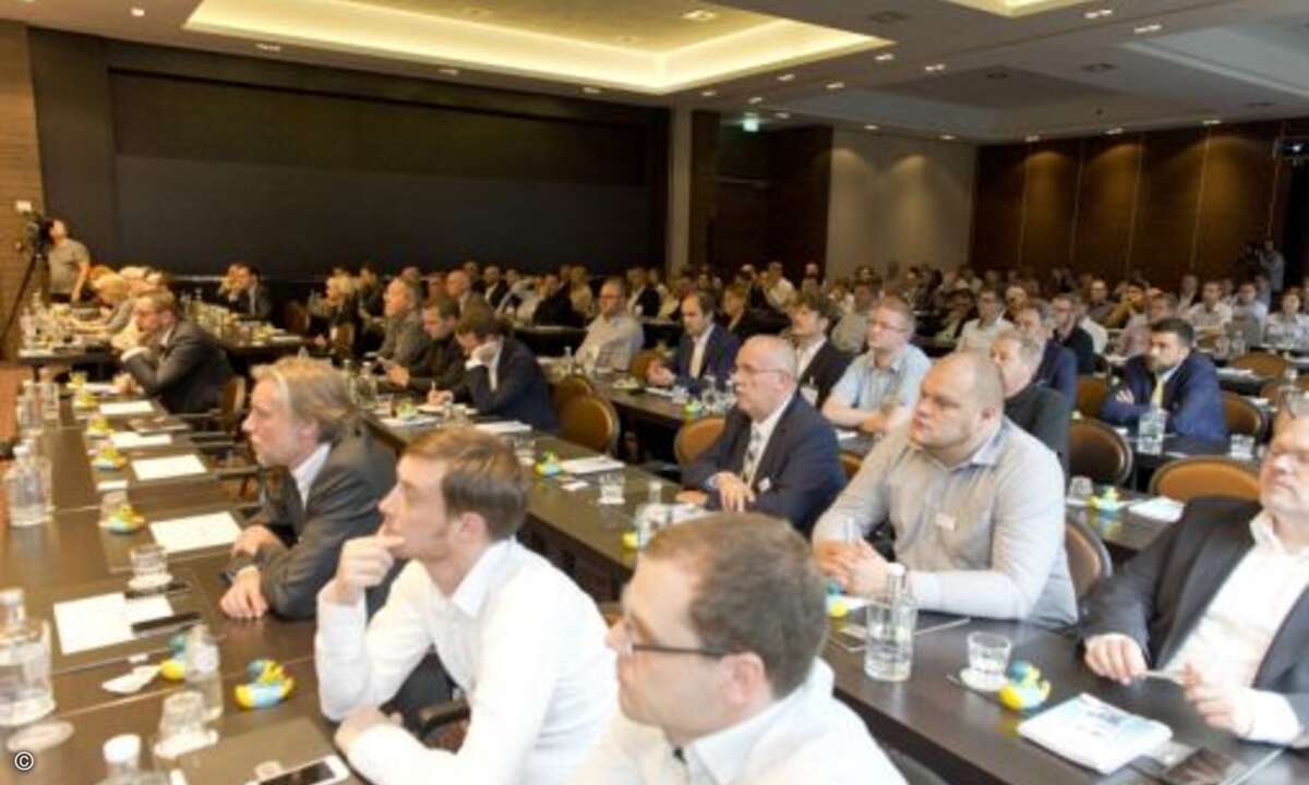 Gespanntes Warten auf die Verleihung der Partner-Awards (Foto: Eset)