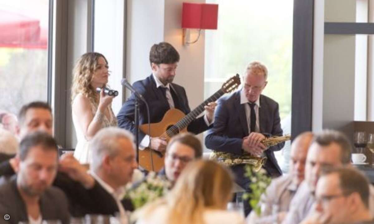 Für musikalische Untermalung war gesorgt (Foto: Eset)