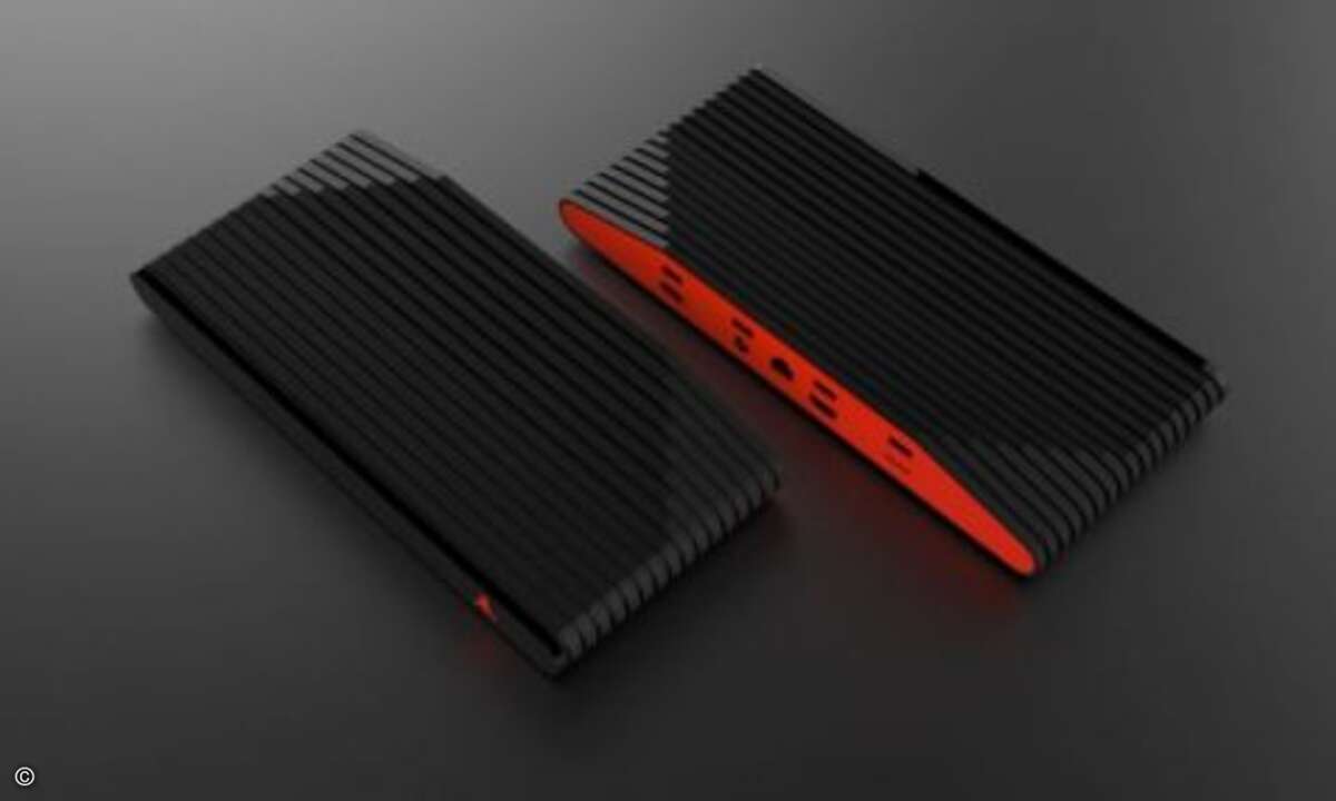 Bis auf die Anschlüsse sind noch keine weiteren technischen Details bekannt (Foto: Atari)