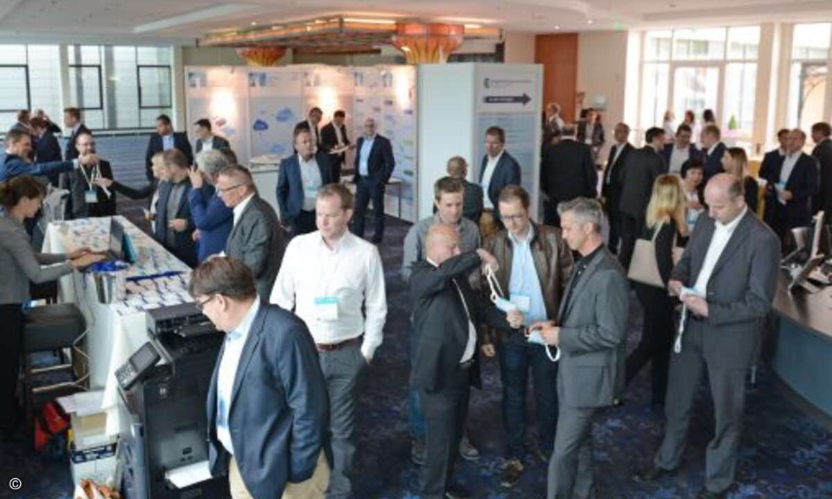24 Hersteller, Distributoren und Dienstleister präsentierten im Messebereich Lösungen und Produkte (Foto: Compass Gruppe)