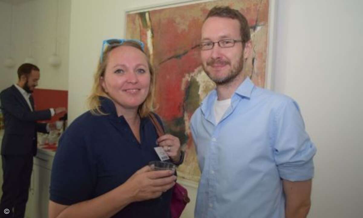 Zwei Profis für Business Continuity: Nicola Green von Datto und Daniel Dubsky von der CRN (Foto: CRN)
