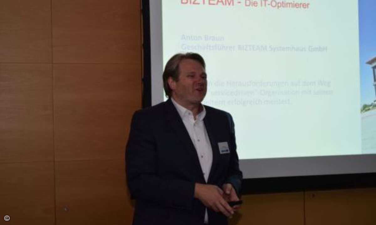 Den Eröffnungsvortrag zu Erfolgsstories und Showstoppern der Service-Transformation hielt Anton Braun vom Systemhaus BIZTEAM (Foto: CRN)