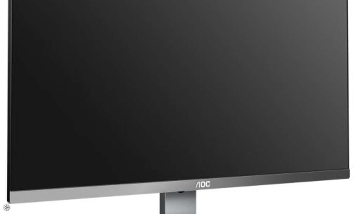 Monitor für entspannten Durchblick:
Das 68,6-cm-(27 Zoll-) Full-HD-IPS-Panel des I2790PQU des Monitorspezialisten AOC bietet eine gute Farbgenauigkeit und deckt ein breites Farbspektrum ab. Der Monitor kombiniert ein attraktives dreiseitig rahmenlo