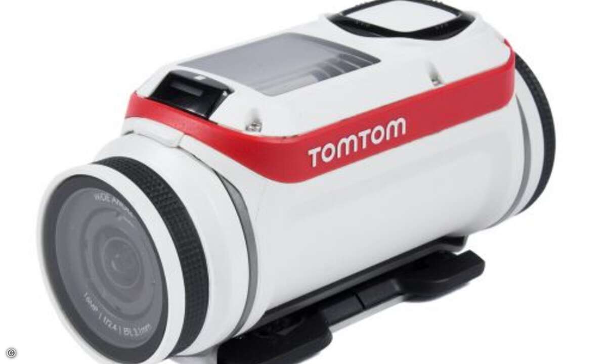 TomTom Bandit:
Für alle, die actionreiche Momente festhalten wollen: Die GPS-Kamera ist wasserdicht und stoßfest. Sie zeichnet mit einer Qualität von bis zu 4K Ihren nächsten Mountainbike-Stunt auf und schießt Fotos mit bis zu 16 Megapixel. Dank ka