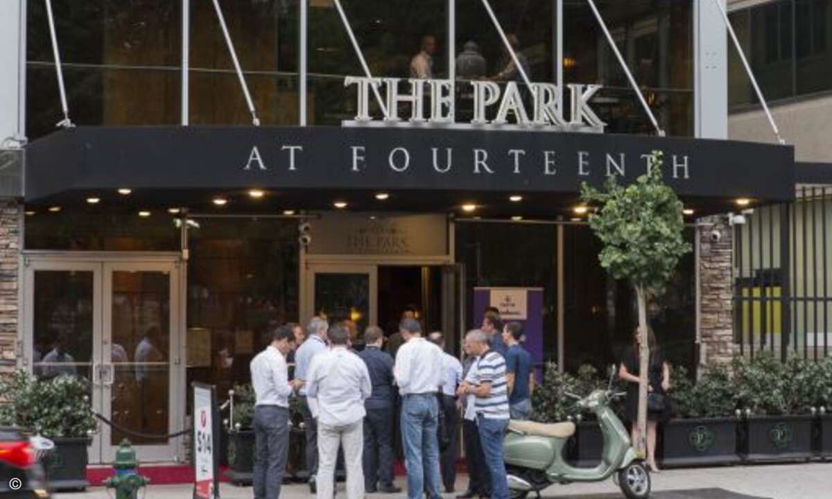 »The Park« hieß die Location, in der auf vier Etagen die DACH-Party stieg (Foto: Microsoft)