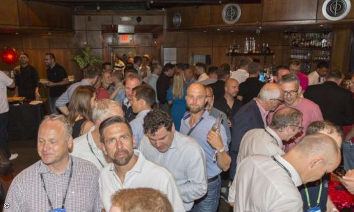 Es fiel nicht schwer, mit den Partnern auf Tuchfühlung zu gehen (Foto: Microsoft)