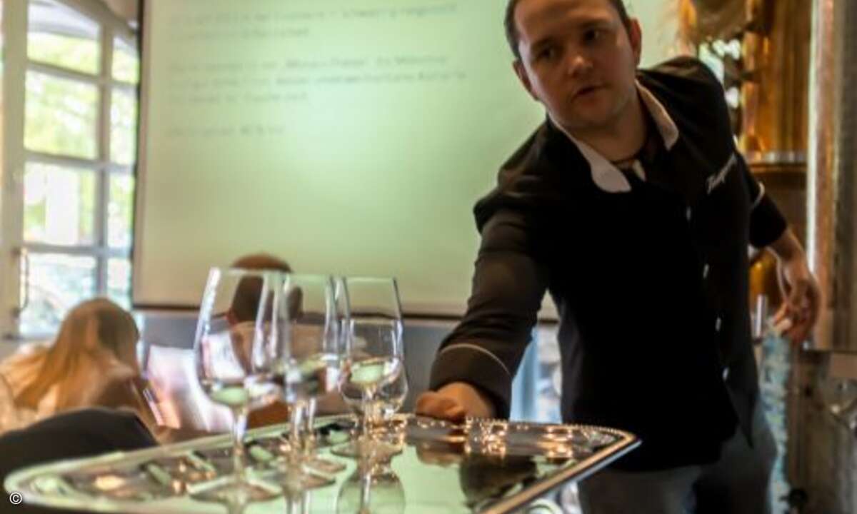 Der Gin stellte mit 58 Prozent den alkoholischen Höhepunkt dar (Foto: CRN)