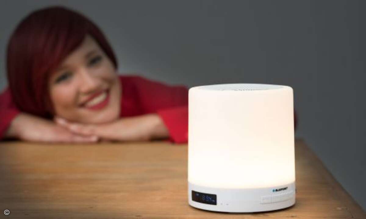 Blaupunkt Lichtlautsprecher BTL 110 von Max Power (Foto: Messe Berlin)