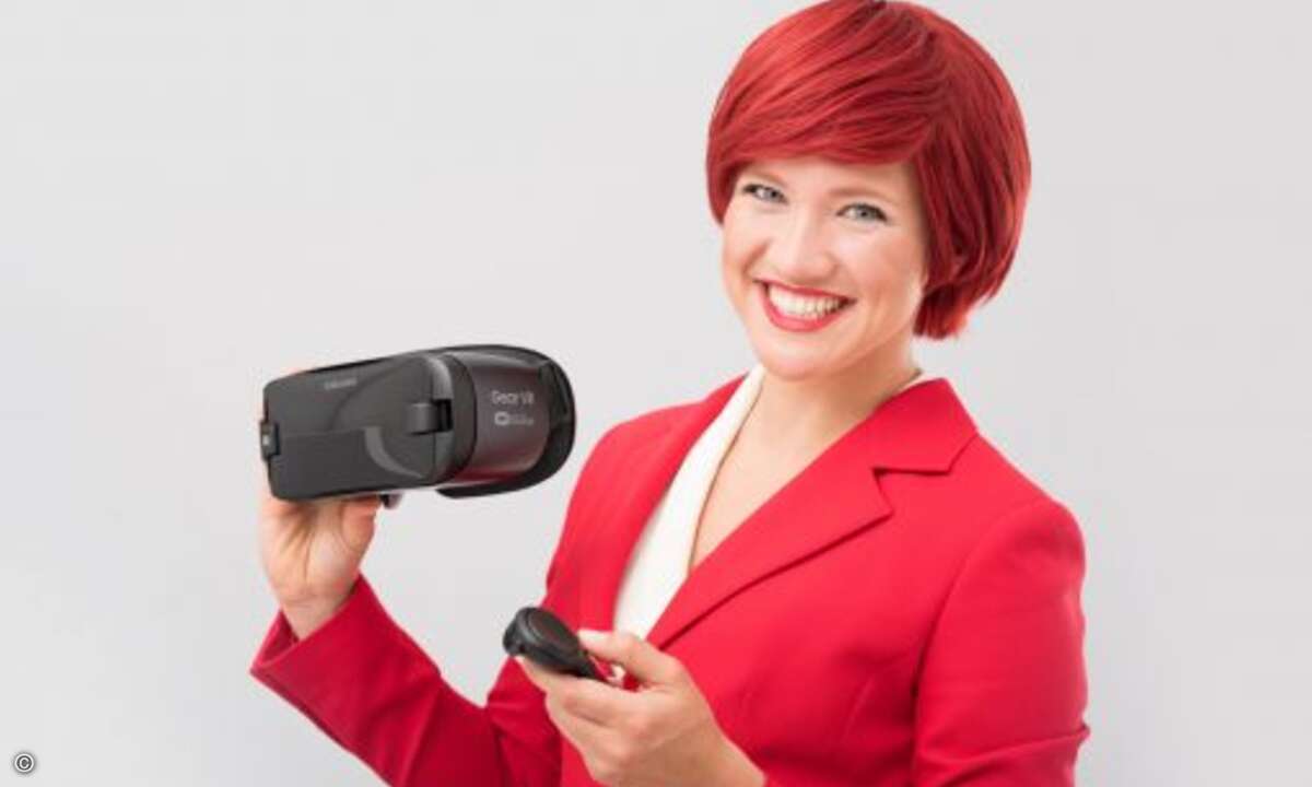 Gear VR mit Controller von Samsung (Foto: Messe Berlin)