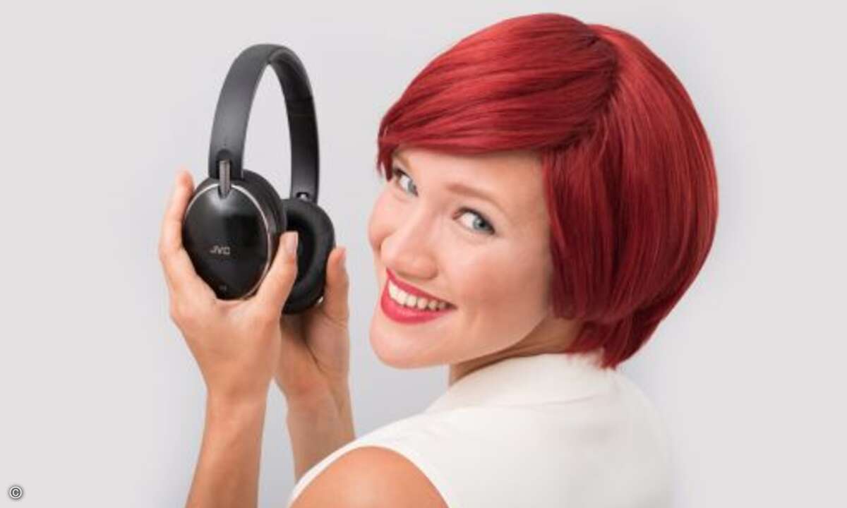 HA-S90BN Bluetooth Noise Cancelling Kopfhörer von JVCKENWOOD (Foto: Messe Berlin)