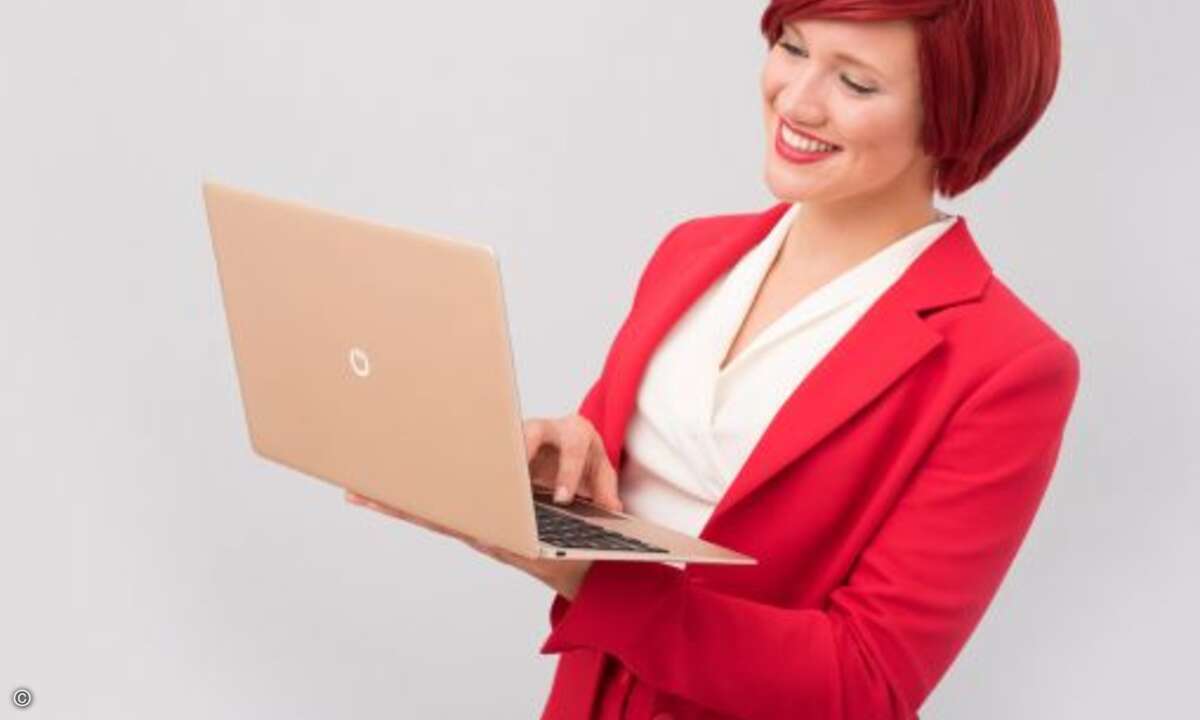 ODYS WINBOOK 13 von Axdia International (Foto: Messe Berlin)