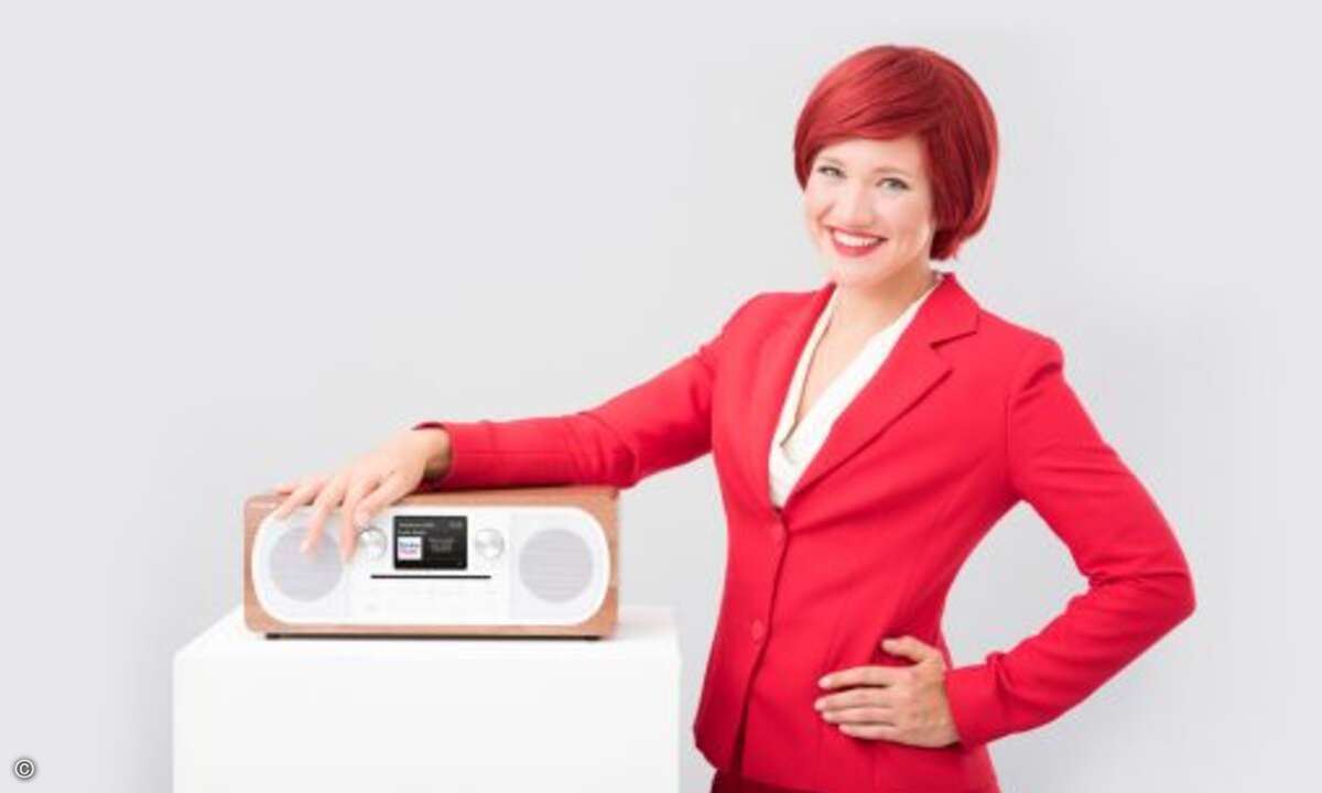 Pure Evoke C-F6 All-In_One-Stereo Music System von AQUIPA Gear Guru (Foto: Messe Berlin)