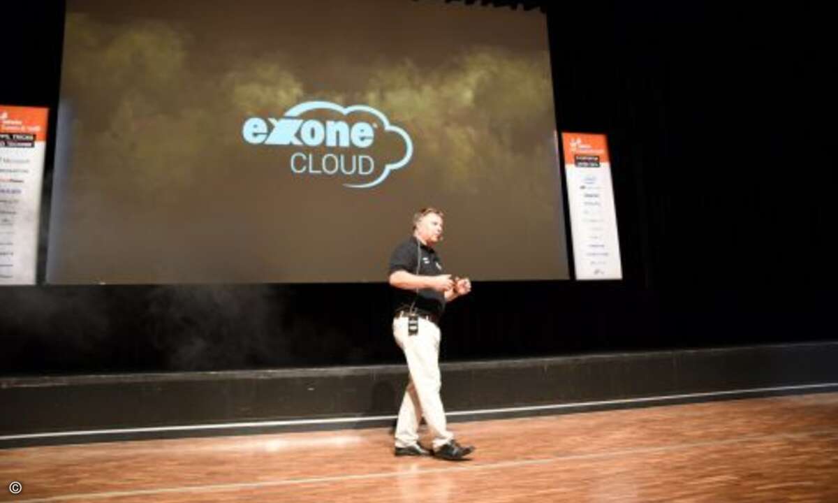 Rüdiger Grund von Extra Computer informierte über die neue »Exone Cloud«