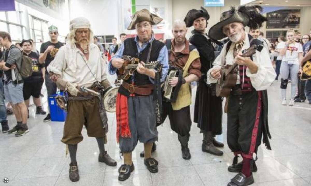 Fantasievoll kostümierte Cosplayer sind seit Jahren ein Eyecatcher auf der Kölner Spielemesse...(Bild: Koelnmesse)