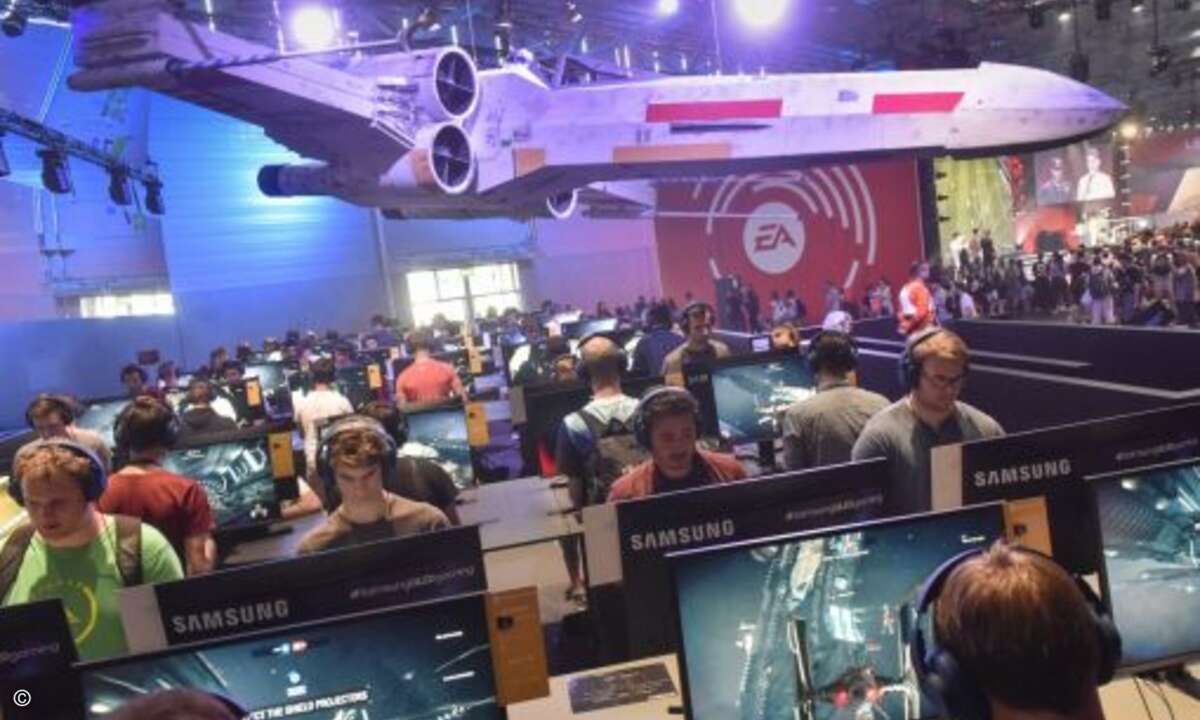 Mit Spannung erwartet: Electronic Arts präsentierte  auf der Gamescom erstmals den eSport-Modus von »Battlefield 1« (Bild: Koelnmesse)