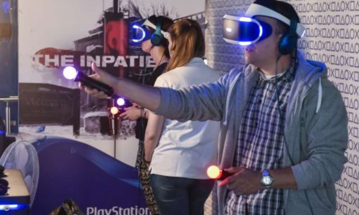 auch Sony setzt auf VR-Anwendungen (Bild: Koelnmesse)