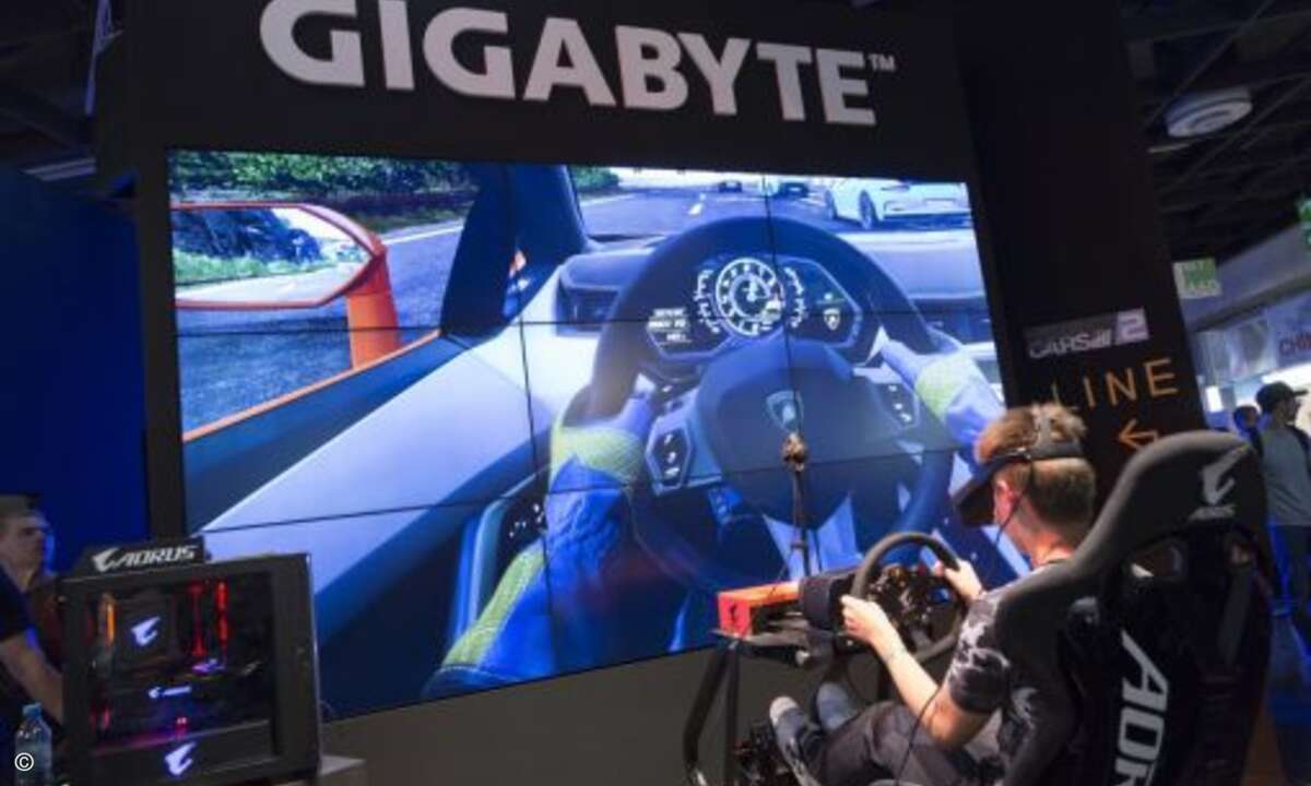 genauso wie Gigabyte (Bild: Koelnmesse)