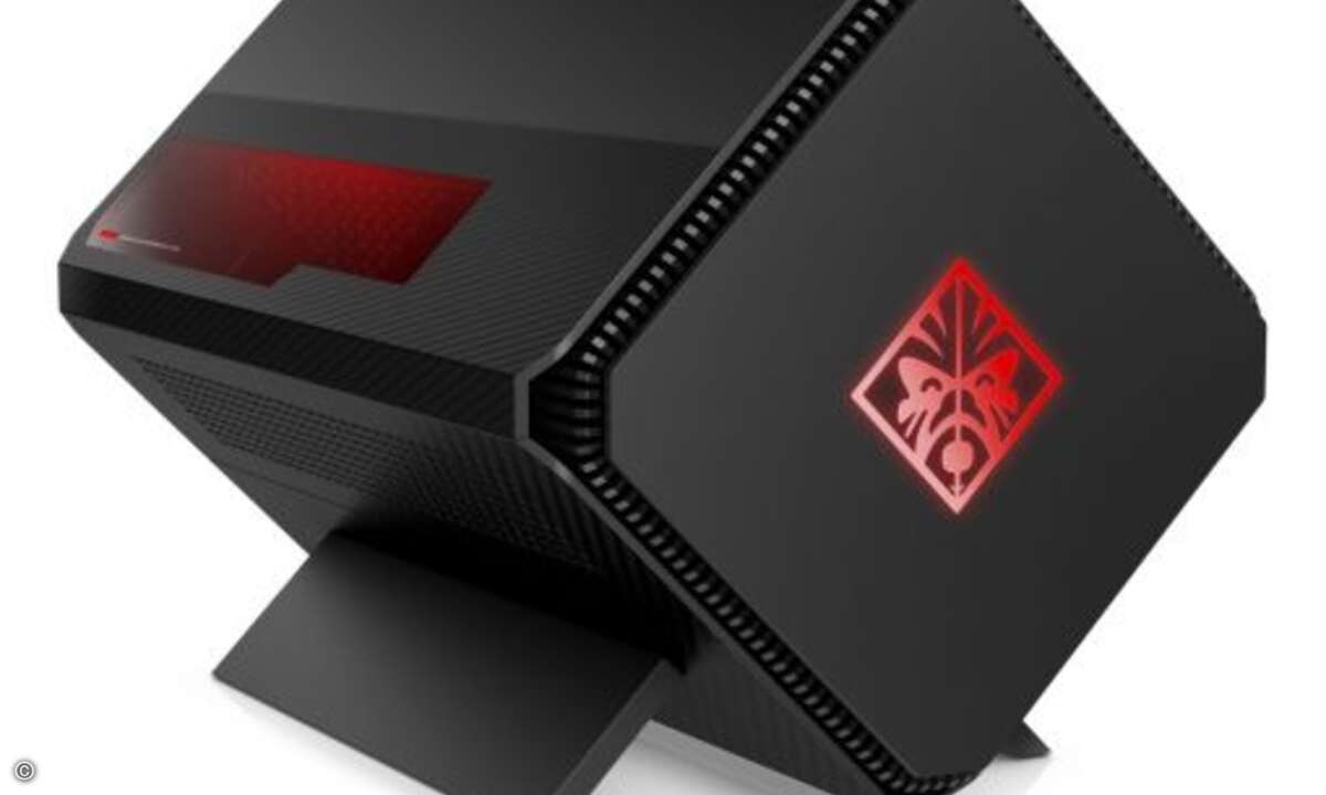 HPs »Omen Accelerator« verwandelt einen PC, der sich mit Spielen schwertut, in eine Gaming-Maschine mit hoher und flüssiger Bildrate bei hohen Auflösungen. (Bild: HP)