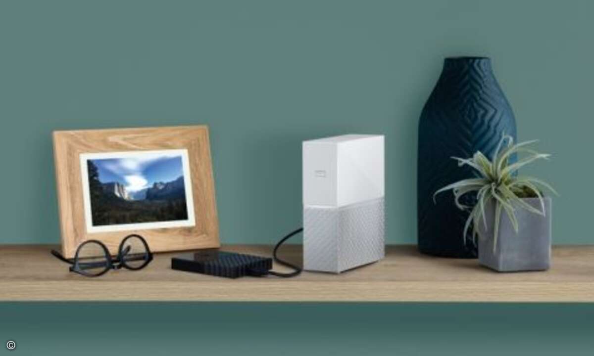 Die »WD MyCloud Home« ist Western Digitals neueste Speicherlösung für Zuhause (Foto: Western Digital)