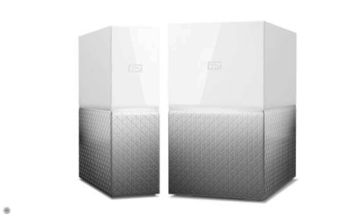 Es gibt sie mit einer und zwei Festplatten bestückt (Foto: Western Digital)