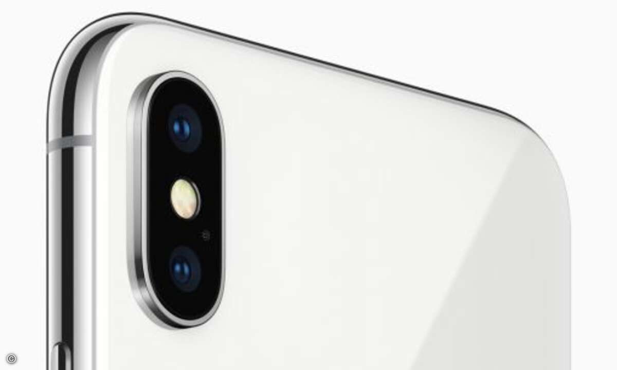Wie beim iPhone 7 Plus verbaut Apple auch im X eine zusätzliche Linse für Porträtfotos (Foto: Apple)