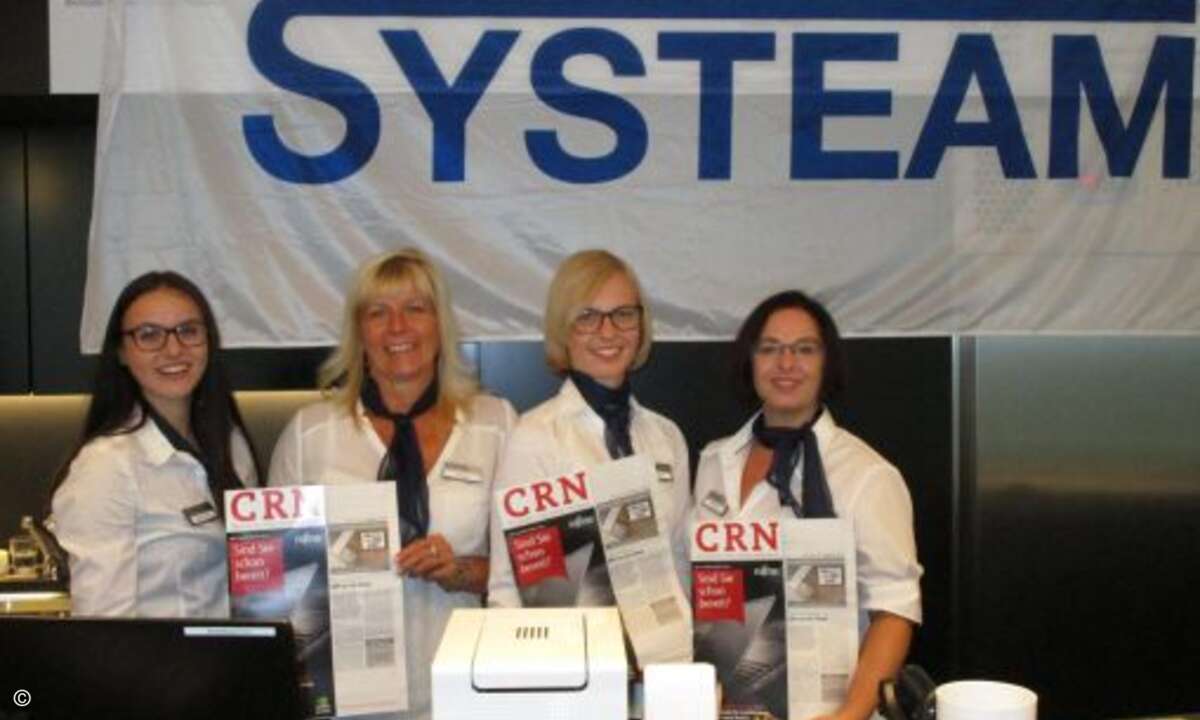 Systeam und CRN, ein tolles Team! (Foto: CRN)