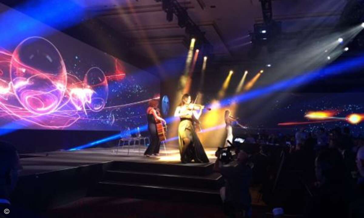 Klassik meets Pop zur Eröffnung des HP World Partner Forums 2017 (Bild: CRN)
