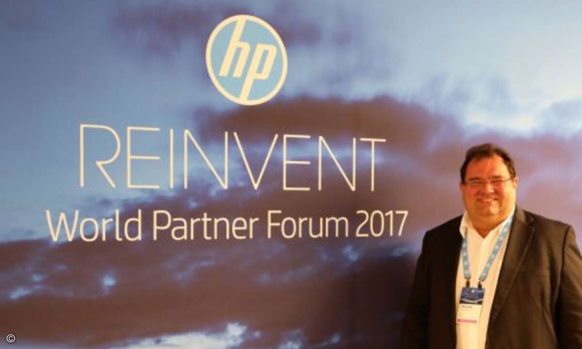 Michael Schickram (Schickram IT) ist HP-Fan der ersten Stunde. Für ihn war die Flut neuer Produkte das Highlight der Partnerkonferenz (Bild: Michael Schickram)