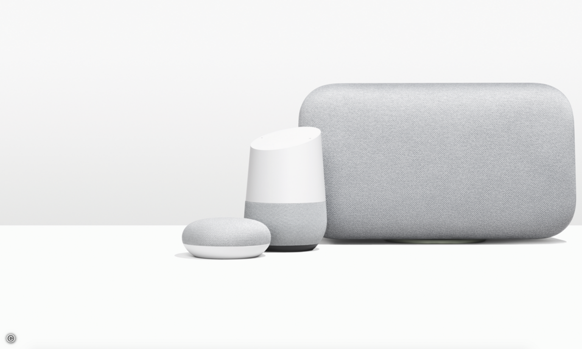 Googles smarte Lautsprecher kommen in verschiedenen Größen (Foto: Google)