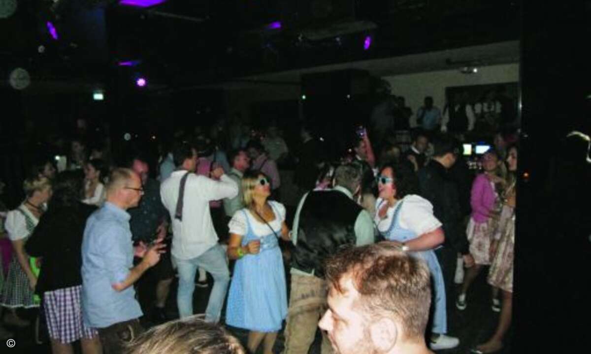 Nach dem Oktoberfest verlagerte sich die Feier in die Nobeldisco »P1« (Bild: CRN)