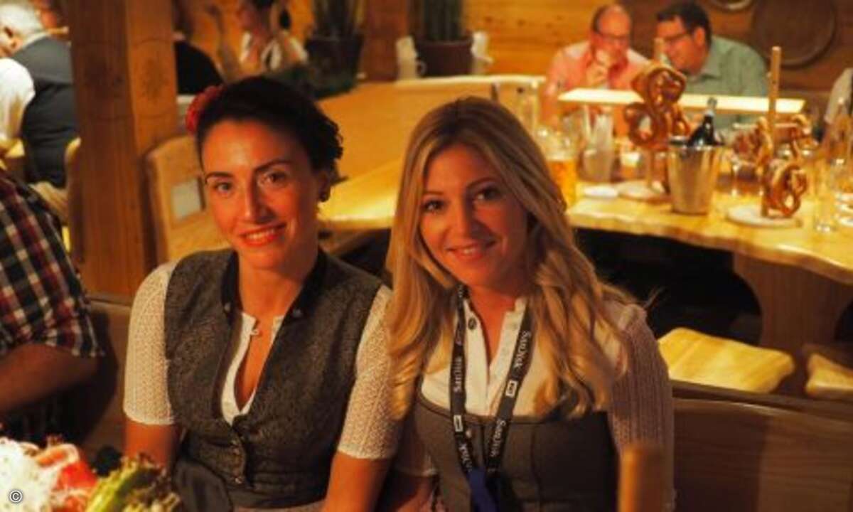 Sumru Gerken (Ingram Micro) und Gina Gießmann (CRN) (Foto: CRN)