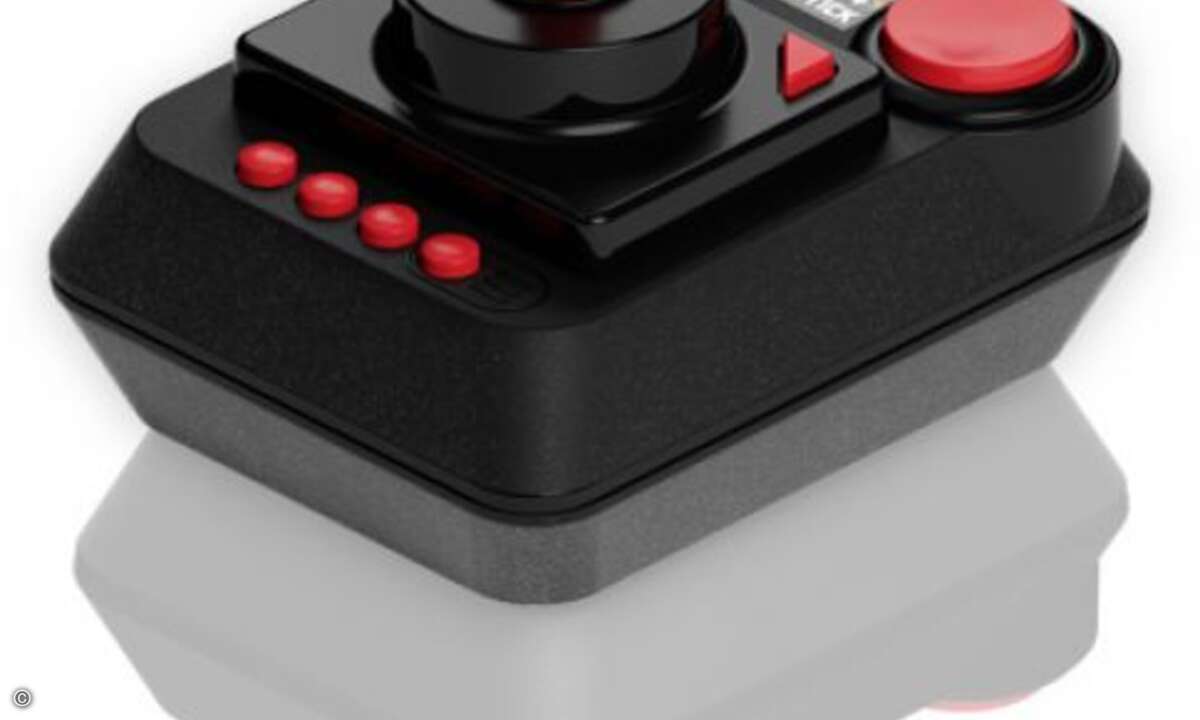 So werden etwa die Joysticks... (Foto: Retro Games Ltd.)