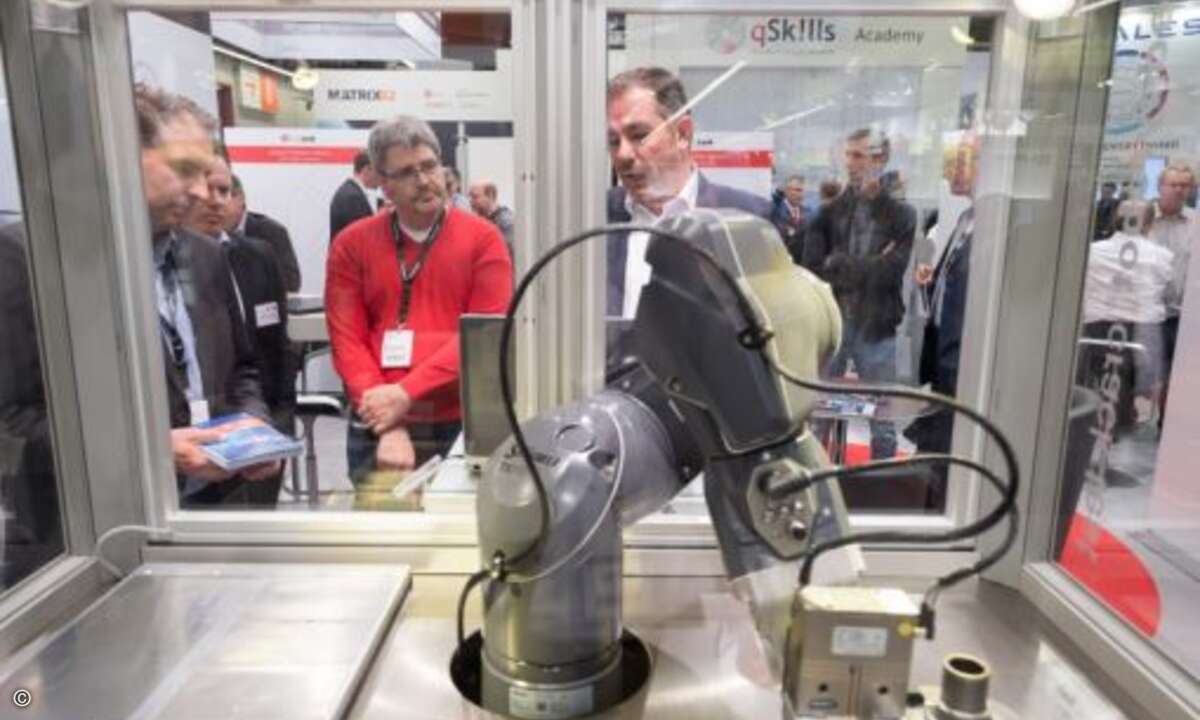 Einer der Messeschwerpunkte war die Absicherung von Industrieanlagen (Foto: NürnbergMesse / Thomas Geiger)