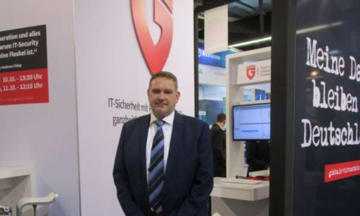 Roland Fränkel von G Data (Foto: CRN)