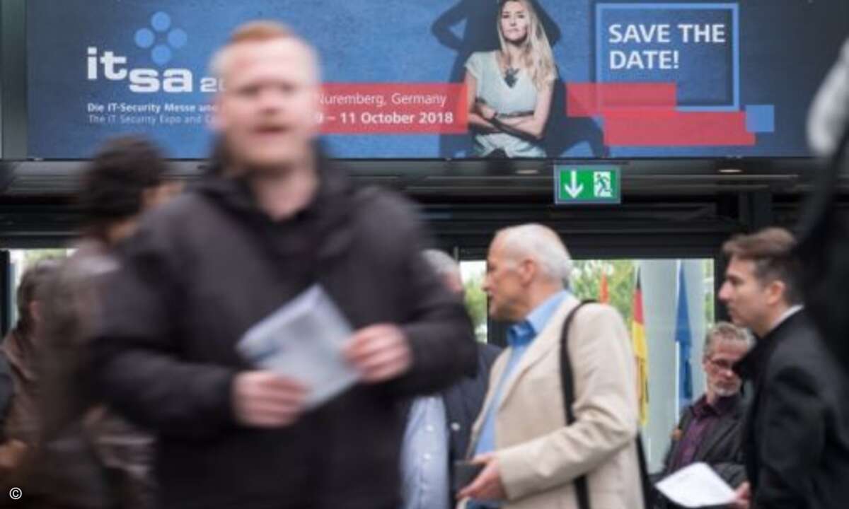 Die nächste it-sa findet vom 9. bis 11. Oktober 2018 statt (Foto: NürnbergMesse / Thomas Geiger)