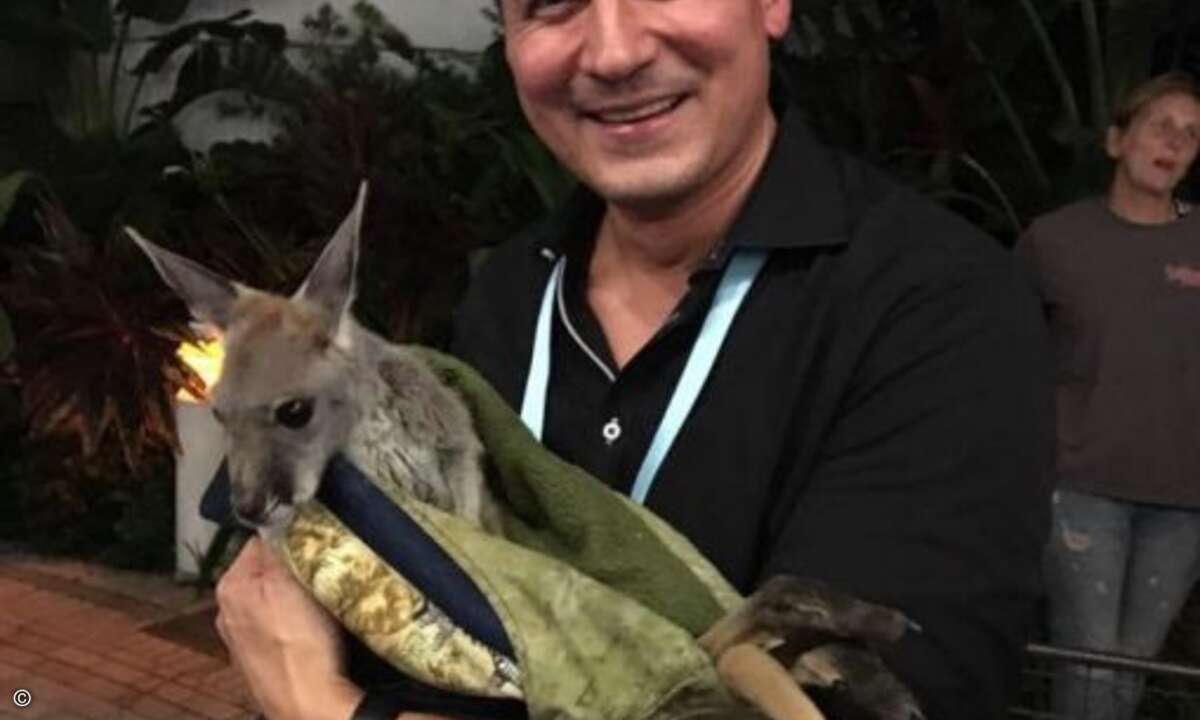 Henry Keine von Keine IT mit tierischer Begleitung (Foto: Autotask)