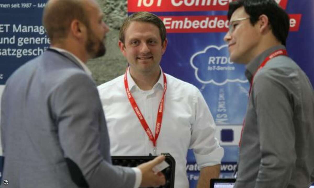 Viele Gespräche drehten sich natürlich auch über das Internet der Dinge (Foto: CRN)