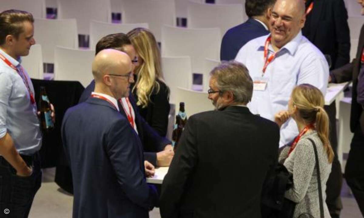 Beste Stimmung nach der Preisverleihung (Foto: CRN)