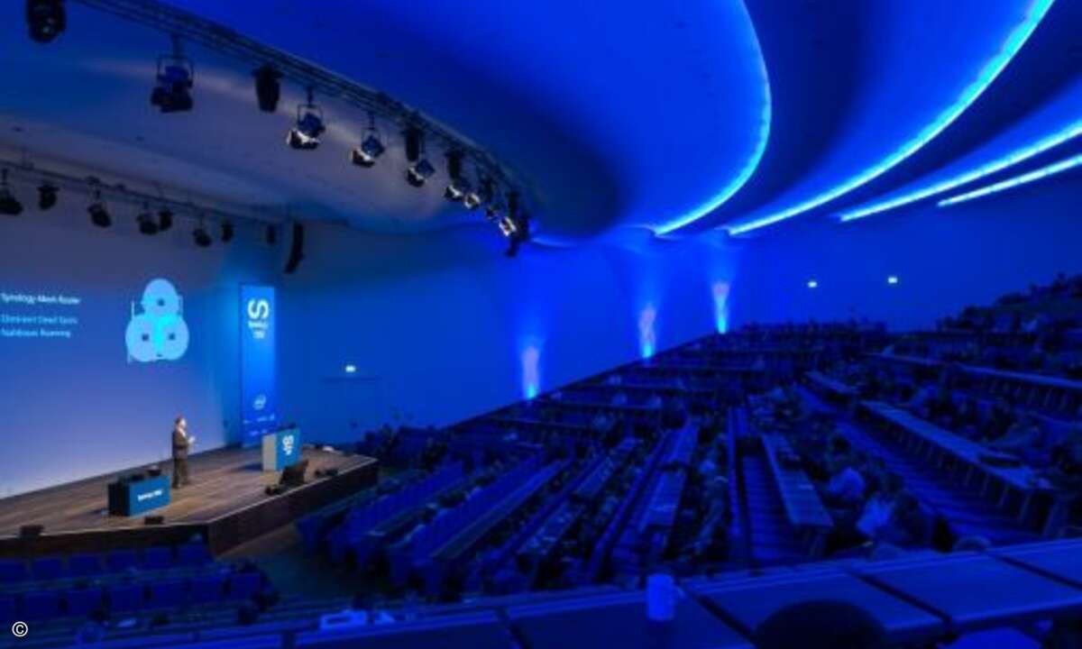 Auch in diesem Jahr hatte Synology seine Kunden und Partner für einen Ausblick auf die kommenden Monate ins Congress Center Düsseldorf eingeladen (Foto: Robert Freund / Synology)
