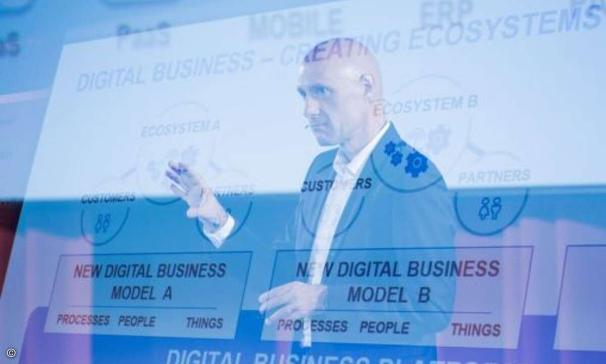 Keynote von Wolfram Jost, CTO der Software AG (Foto: Software AG)