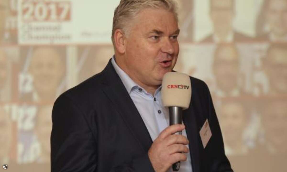 ...CRN-Chefredakteur Martin Fryba eröffnen das diesjährige ITK-Spitzentreffen (Foto: CRN)