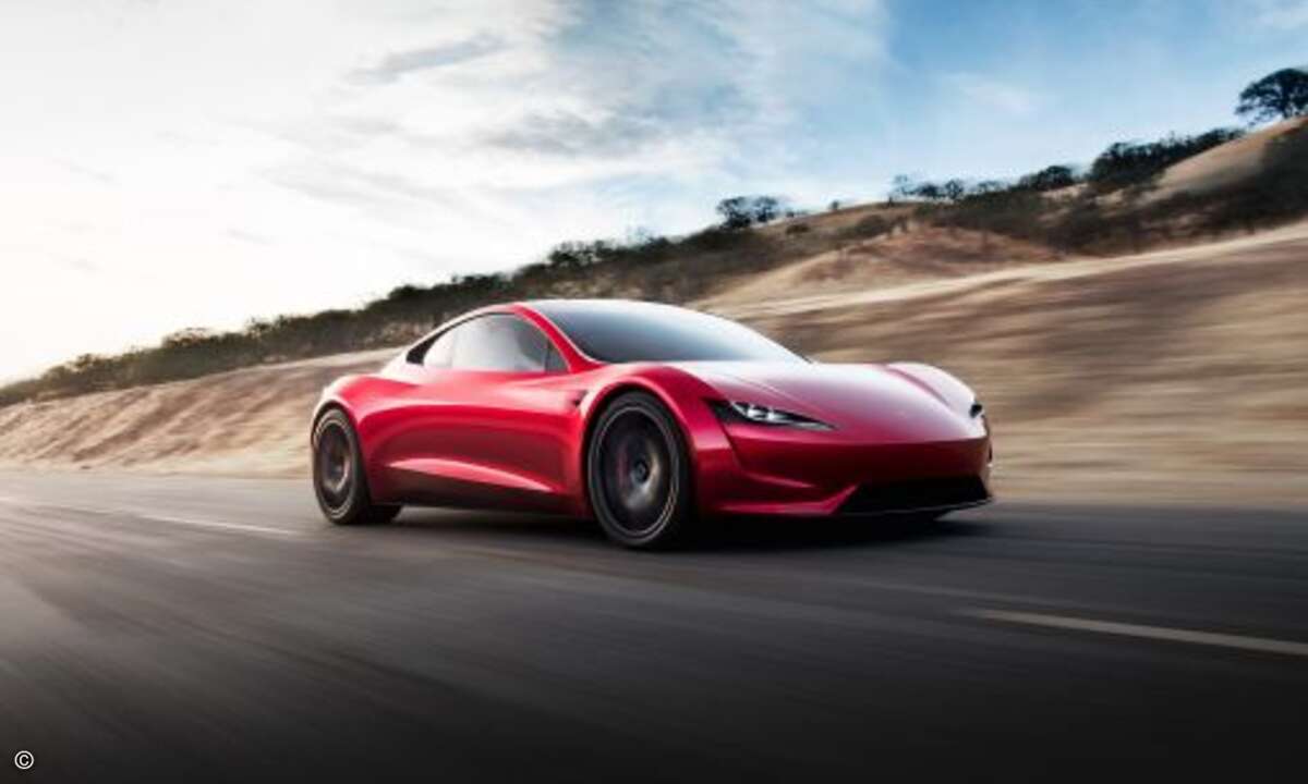 Der neue Tesla Roadster erscheint 2020 (Foto: Tesla)