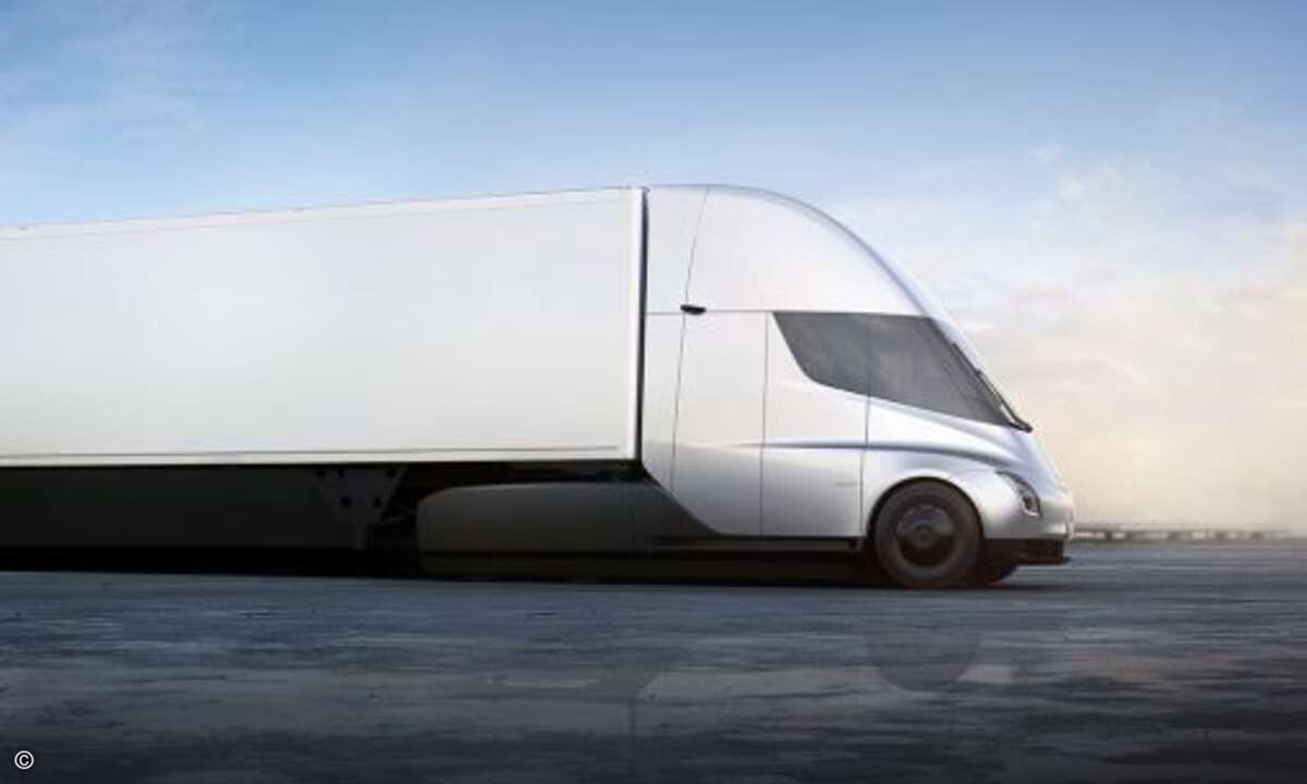 ... eine Reichweite von bis zu 800 Kilometern liefern... (Foto: Tesla)