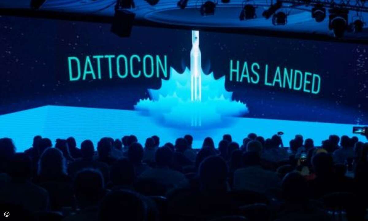 Bühne frei: Auf der »Dattocon« in London zeigte Datto seinen Partnern neue Produkte und das Potenzial von Managed Services auf (Foto: Datto)