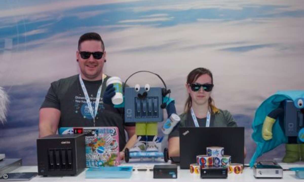 Eines wird auf Messen wie der it-sa, aber auch auf den Veranstaltungen des Herstellers immer deutlich: Man kann Backup-Lösungen auch langweiliger präsentieren als Datto (Foto: Datto)