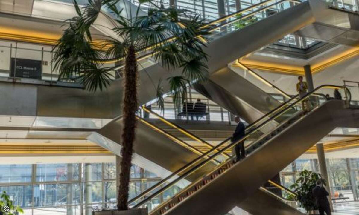 Szenische Rolltreppen (Foto: CRN)