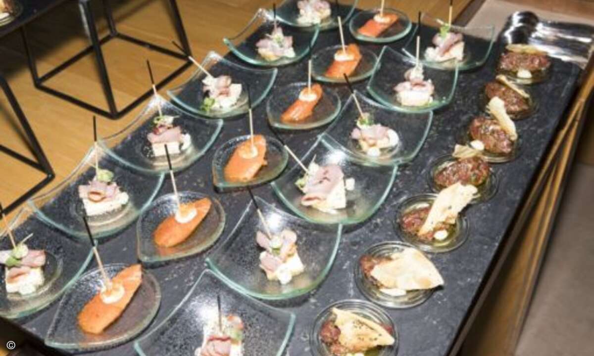Für etwas zu essen war natürlich auch gesorgt (Foto: Zscaler)