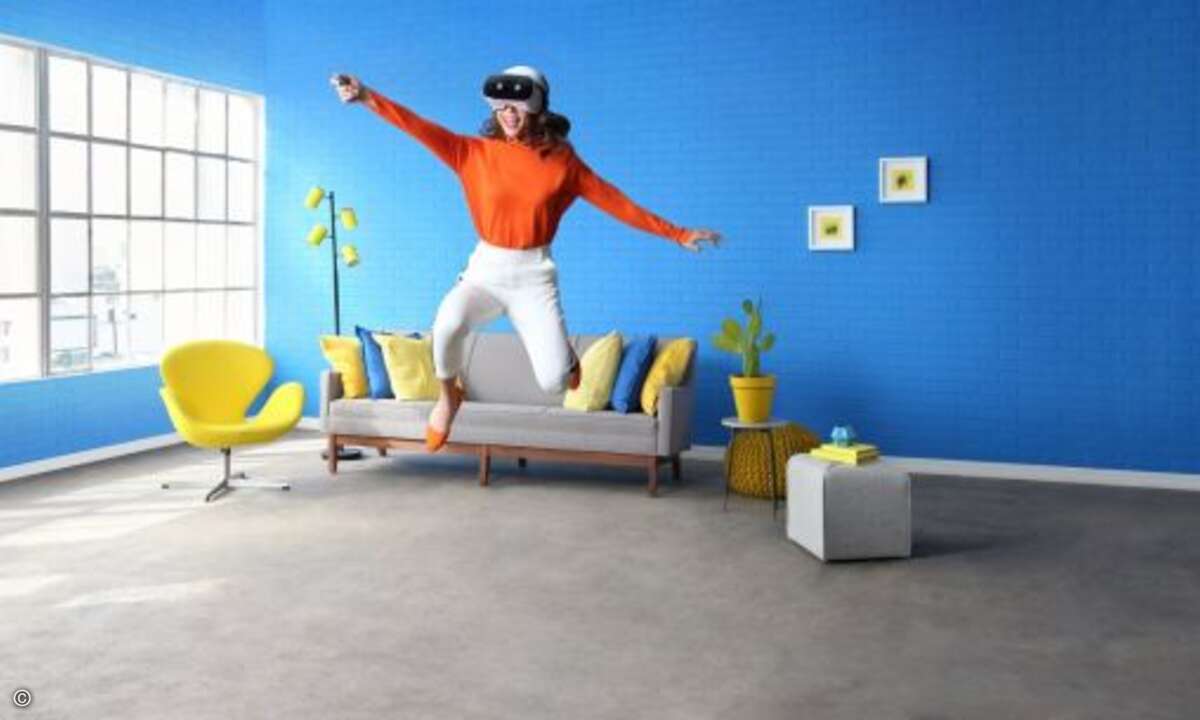Das neue »Lenovo Mirage Solo«-VR-Headset soll den Nutzern einen einfache Einstieg in virtuelle Realitäten ermöglichen (Bild: Lenovo)
